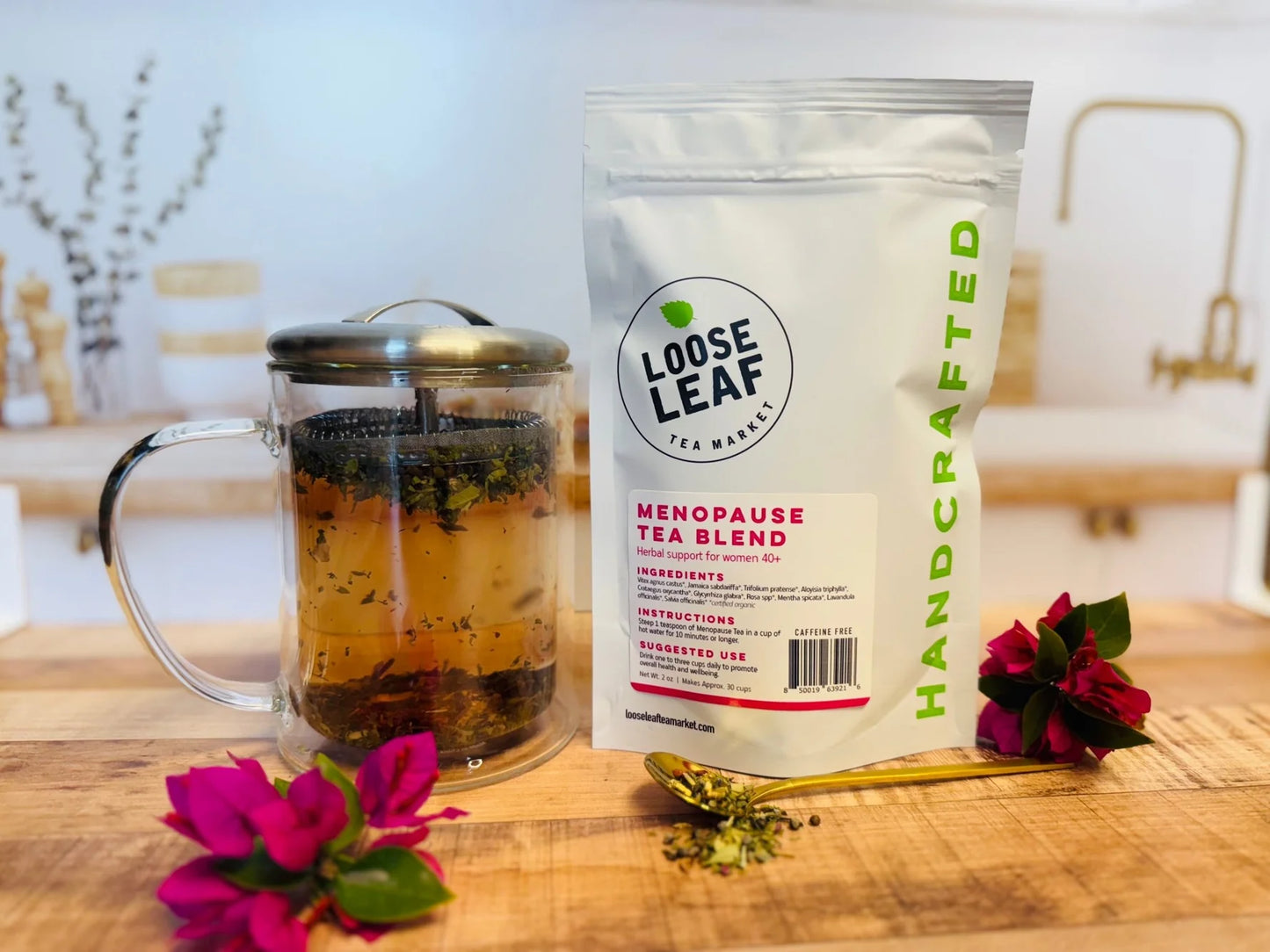 Menopause Tea | Té para la Menopausia – Sin Cafeína y 100% Natural para Mujeres 40+