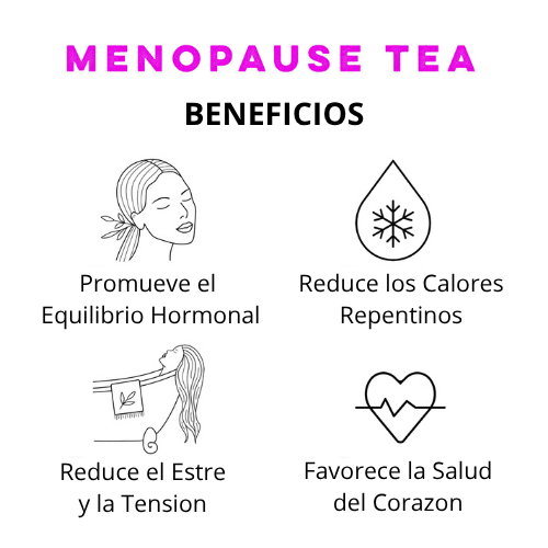 Menopause Tea | Té para la Menopausia – Sin Cafeína y 100% Natural para Mujeres 40+